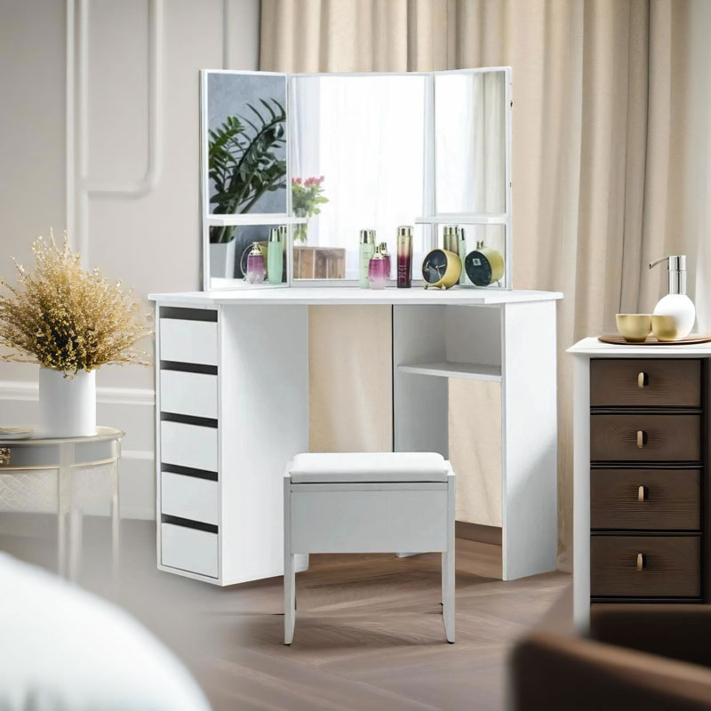 Dressing Table with Mirror