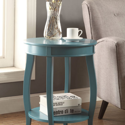 Table d'appoint ACME Aberta, bleu sarcelle