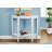 Charming Half-Moon Console Table With Extra Storage Shelf For Stylish Spaces.-1316115388