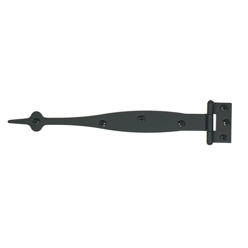 9" Spear Cabinet Strap Hinge, Pair