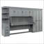 Lit escamotable simple avec armoire murale-82505127