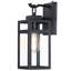 Schock Matte Black Outdoor Wall Lantern with Dusk to Dawn-2062122071