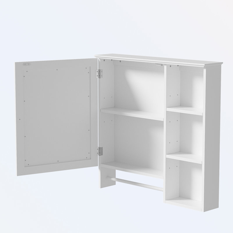 Wall Mounted Bathroom Storage Cabinet, White