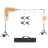 Backdrop Stand Background Stand Kit 6.5 x 10 ft for Party & Photo Studio