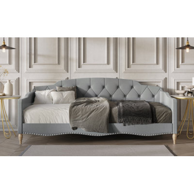Clotee Twin Size Daybed in Linen