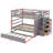 Bunk Bed with Trundle and Staircase-1999635933