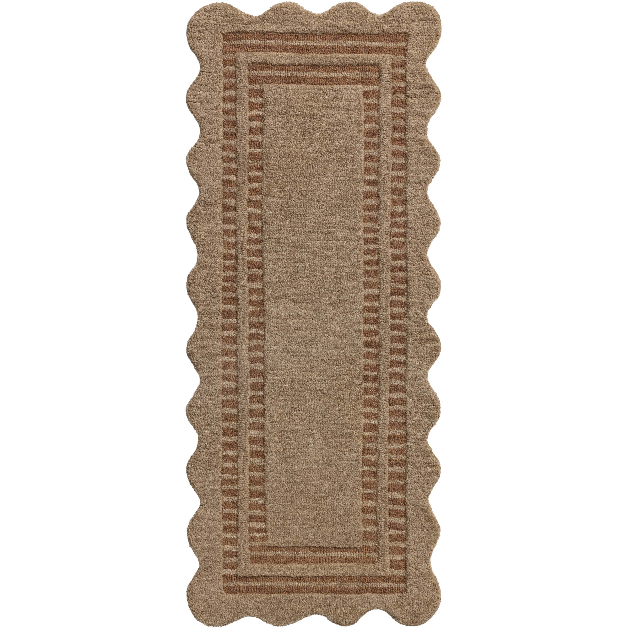 Scottie Area Rug, Mocha/Clay, Runner 2'6" x 9'9"