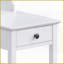 Table basse blanche à 3 tablettes avec station de charge USB et amp; Tiroir de rangement, multifonctionnel pour le salon