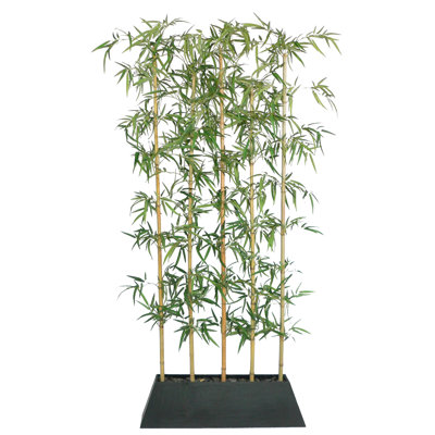 96" Tall Silk Bamboo Tree in Planter