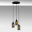 Luminaire suspendu grappe 3 lumières Otsego