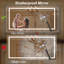 Miroir de salle de bain à DEL 72 x 36, miroirs de salle de bain à intensité variable pour le mur, antibuée, 3 couleurs réglables, mémoire, lumières à DEL doubles (avant et rétroéclairé) Matériau trempé durable-109488287