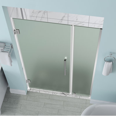 Belmore 44 x 72 Hinged Frameless Shower Door