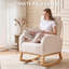 Nursing Rocking Chairs for Adults, Teddy Nursery Rocking Chair-1520025894