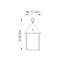 Deforge Battery Powered Integrated LED Square / Rectangular Lantern-89221860