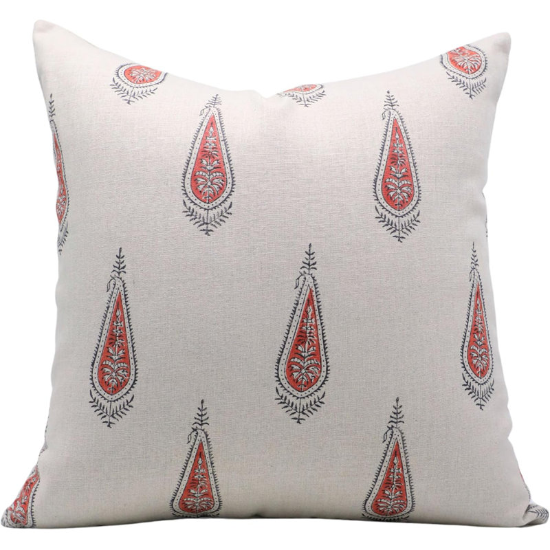 Fabdivine Decorative Pillow Cover 14X36 Inch Handcrafted Cushion for Home Décor, Traci, H 20 po x l 20 po