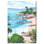 «A Beautiful Day Canvas Vibrant Coastal Wall Art» par Art Remedy