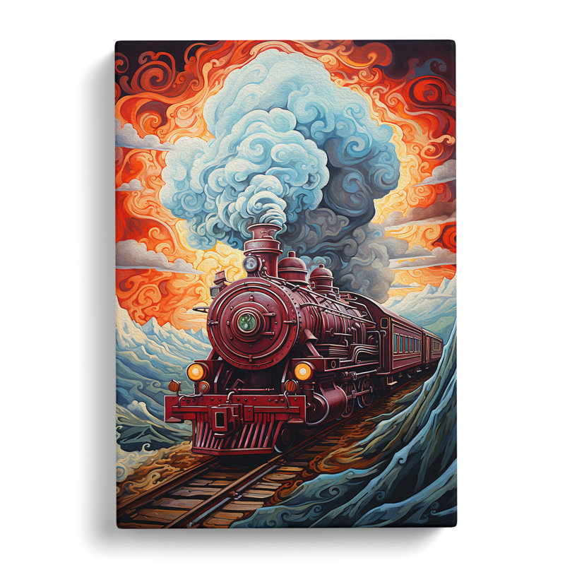Train Informel - Wrapped Canvas, 76cm H x 50cm W x 3cm D