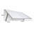 Terrace Metal Awning 4.6 - White