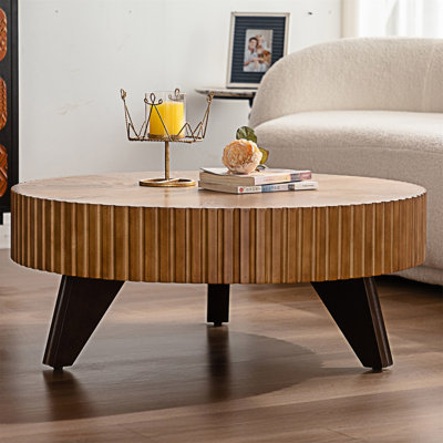 Table basse ronde 35,4 po