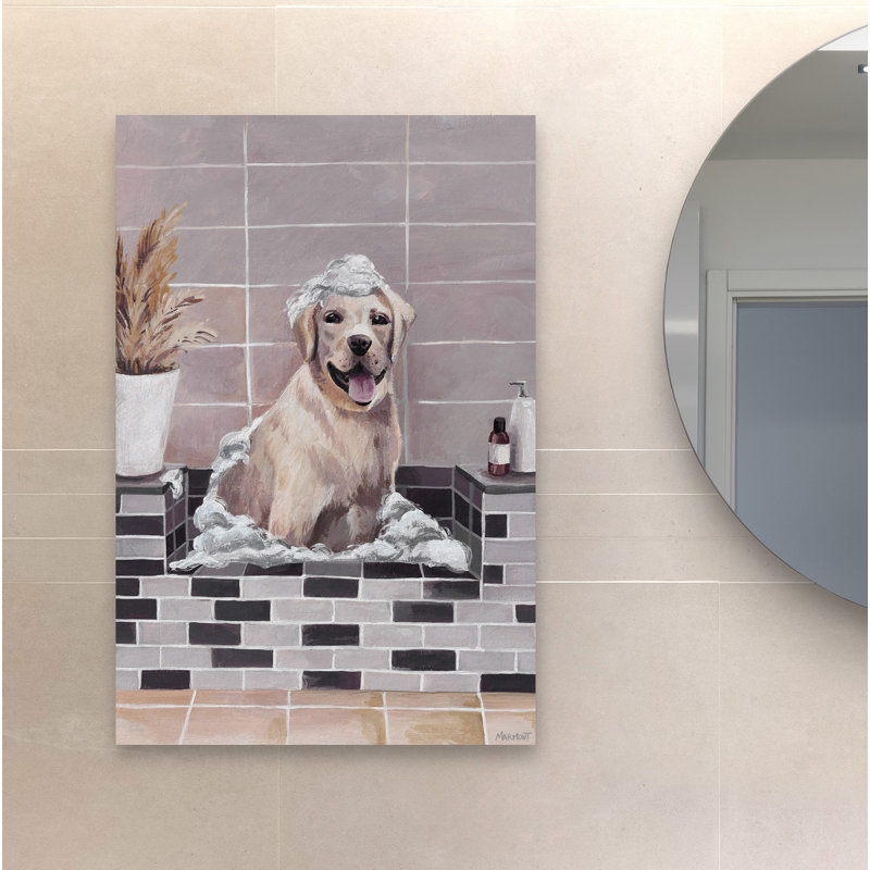 It Was Worth It - Wrapped Canvas Painting, 66cm H x 45cm W x 2cm D