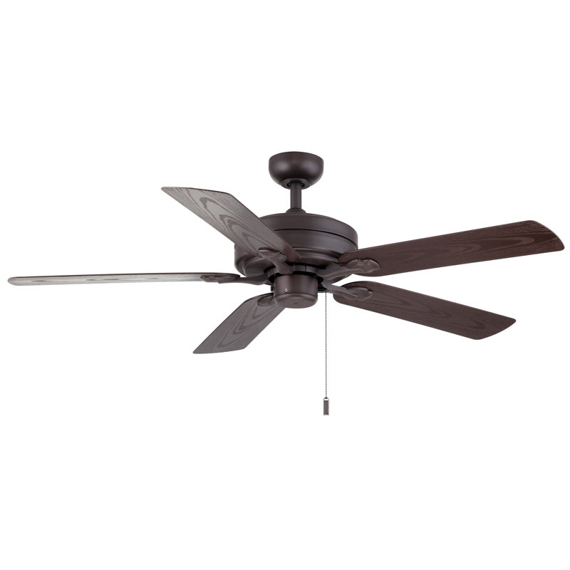 Dashwood 52'' Ceiling Fan with LED Lights, Textured Brown