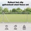Vidaxl Fence With Posts PVC-Coated Steel-116798202-116798206