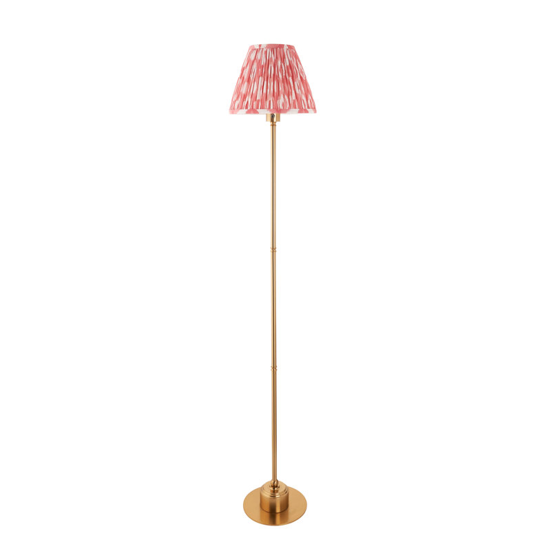  140cm Traditional Floor Lamp, Pink