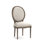 20'' H Linen Upholstered Side Chair