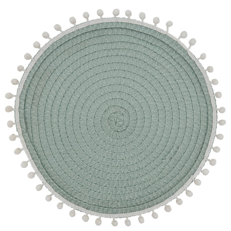Florissant Round Placemat, Mint