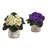 Amatury 8'' Faux Foliage Plant in Ceramic Vase