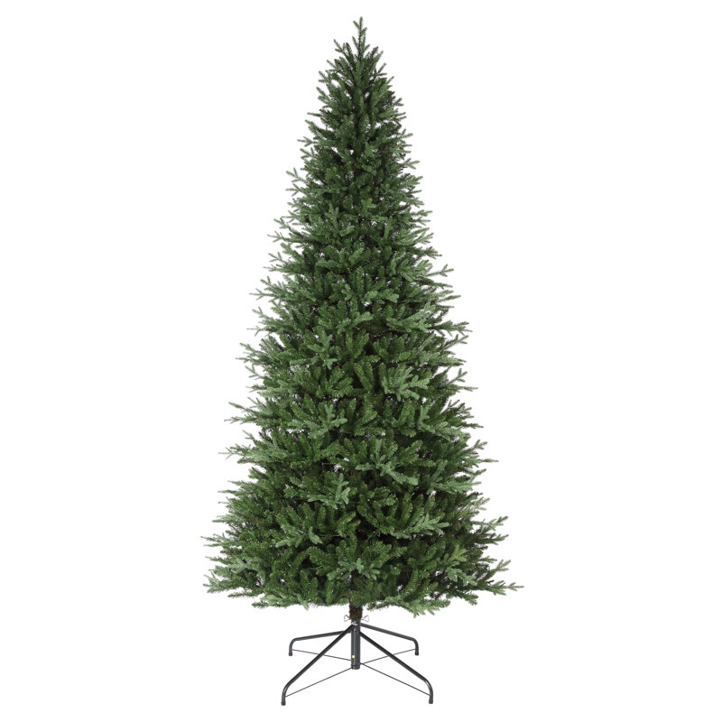 9' Lighted Artificial Fir Christmas Tree