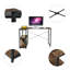 120cm W L-Shaped Writing Desk-1929526387-1929526385