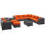 Ensemble modulaire d'extérieur 11 pièces Alleyne-122099106