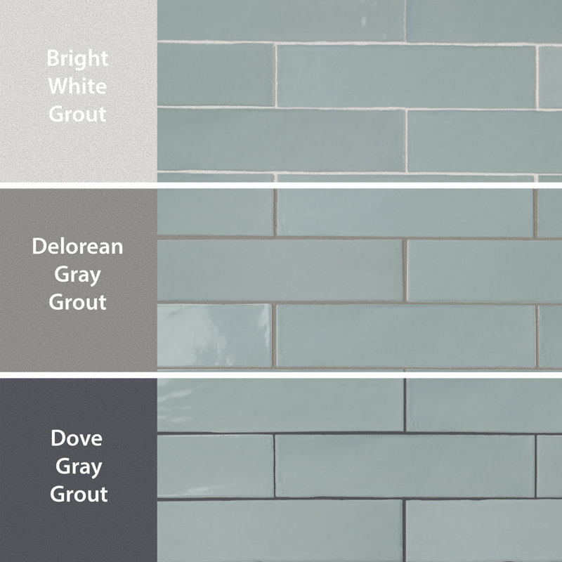 Chester Series 3" x 12" Subway Tile in Aqua