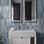 Carrelage mural en céramique lustré 2,5 po x 13 po Renzo Denim-52509216