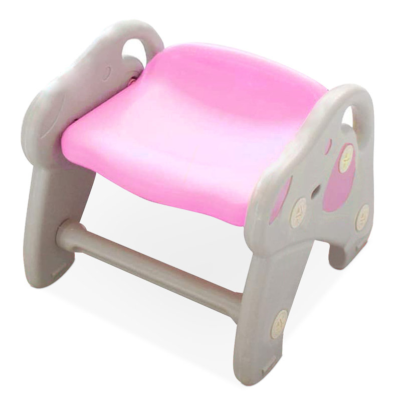 Toler 4 In 1 Children Rocker, Pink/Grey