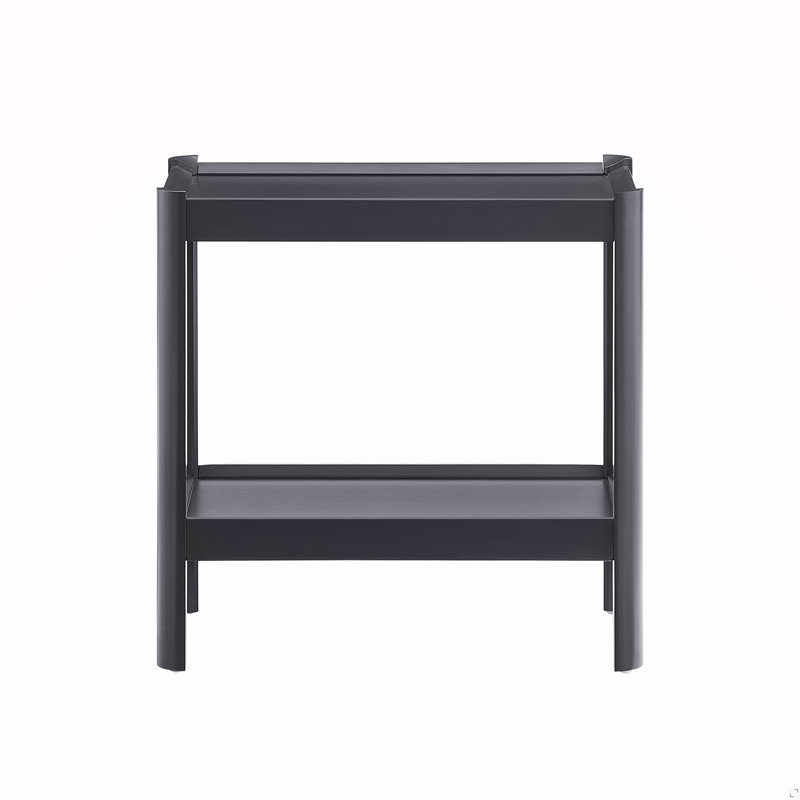 Table de chevet Yonda, Noir