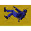 Papier peint mural flottant jaune-39204576-39204581