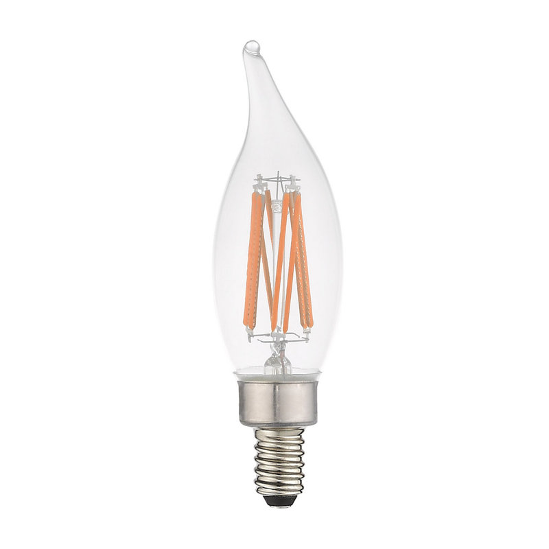 Ampoule à DEL à intensité variable CA10 6 W Mclellan blanc chaud E12 / base candélabre