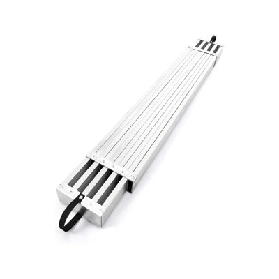 Aluminum Telescoping Plank, 440lbs Capacity, Extension Scaffolding Plank with Skid-Proof Platform Scaffold Ladder Accessory