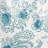 Floral patterned square ceramic stool-1019334729