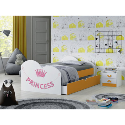 Henton European Toddler (80 X 160cm) Cabin Bed Themed Beds with Storage Included with Trundle Included