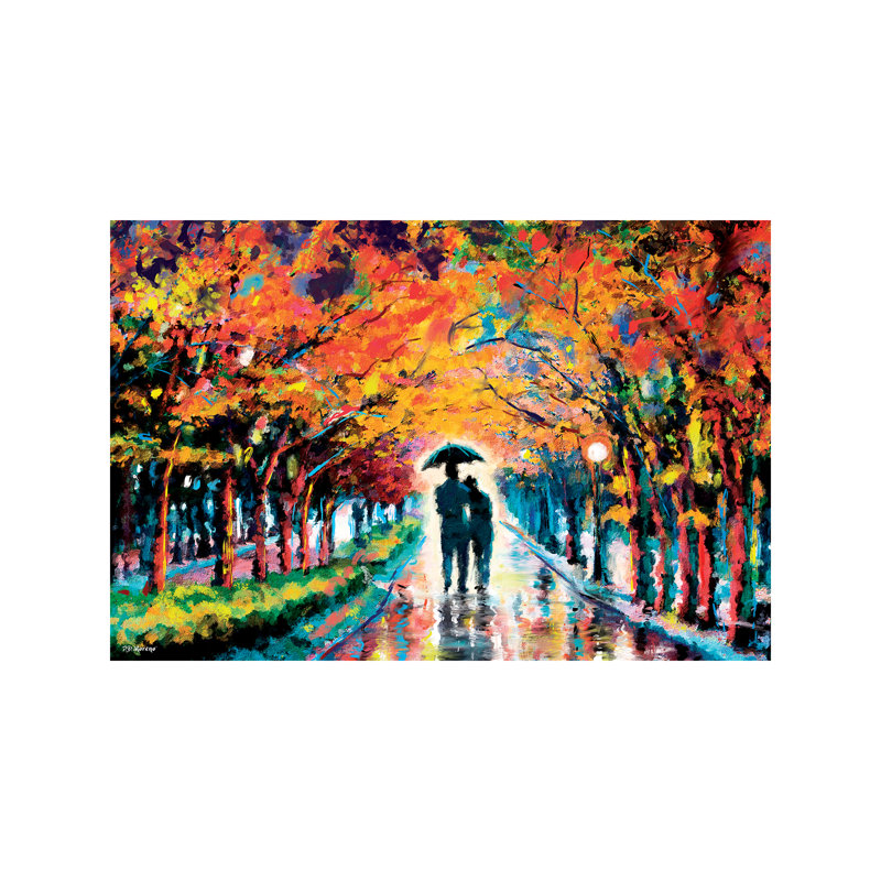 Park In Love - Wrapped Canvas Painting, 66.04 cm H x 45.72 cm W x 1.91 cm D