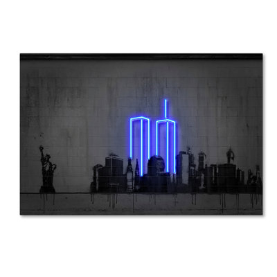 Magar Magar 'New York' Graphic Art Print on Wrapped Canvas