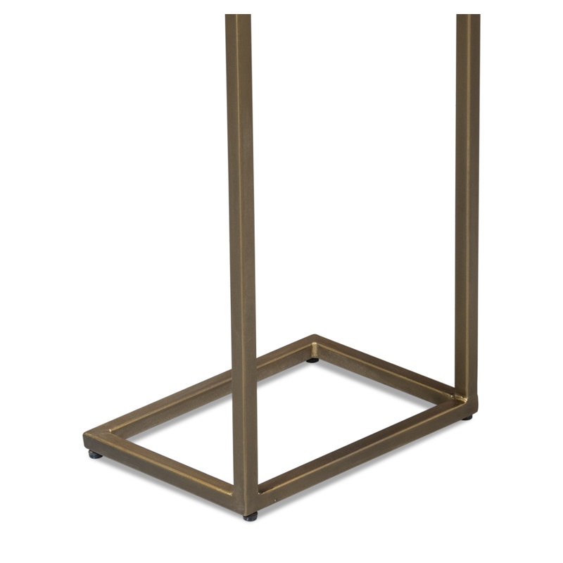 Pablon Solid Wood Tray Top End Table