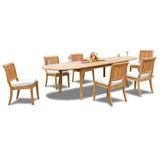 Arbor Outdoor 11 - Piece Teak Dining Set