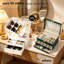 Boîte à bijoux, présentoir de rangement en cuir pour femme à 3 couches, organisateur de bagues à boucles d'oreille à 2 tiroirs de grande capacité, boîte-cadeau, blanc