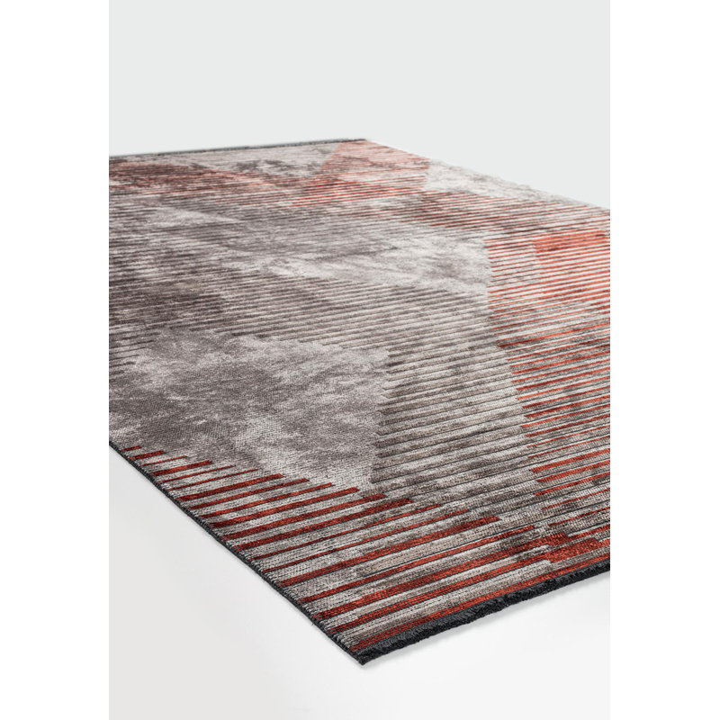 Rapture Geometric Shapes Area Rug, Rectangle 6'7" x 8'3"