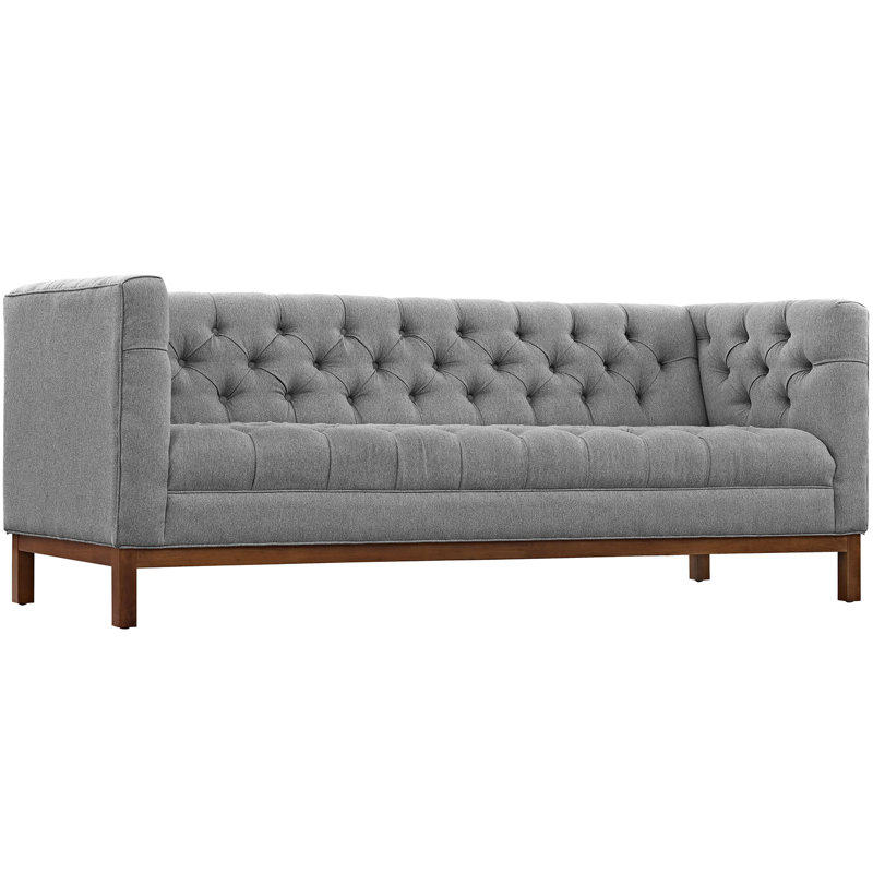 Canapé Modway Carson Carrington Holar, 100 % polyester gris espoir