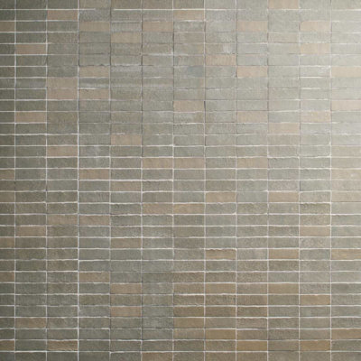 Aspera 12.03 In. X 12.39 In. Stacked Matte Porcelain Mosaic Floor And Wall Tile (9.27 Sq. Ft. / Case)